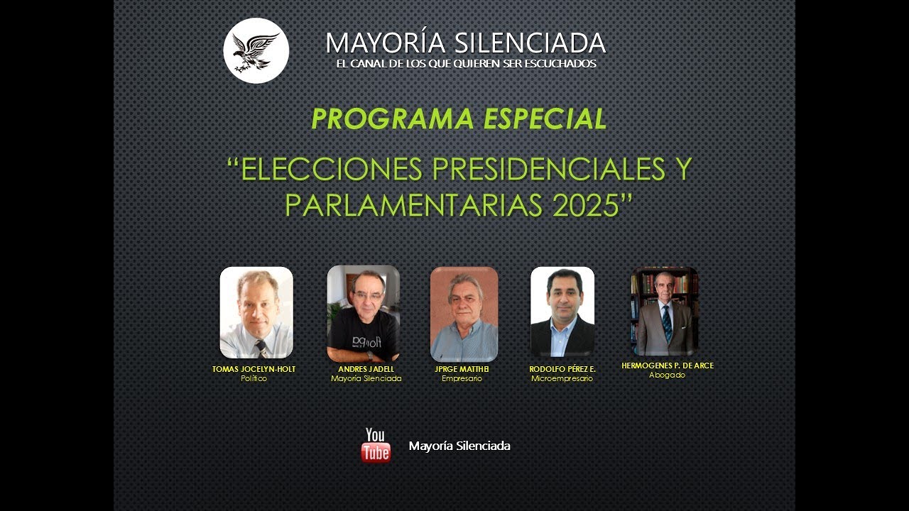PROGRAMA ESPECIAL ELECCIONES PRESIDENCIALES Y PARLAMENTARIAS - YouTube