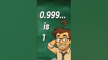 0.999… = 1?! Here