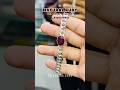 Natural Ruby Bracelet | Premium 925 Silver Beauty | Best Gemstone Shop in Hyderabad | Best Quality