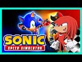 Knuckles plays the Sonic Speed Sim Racing event!