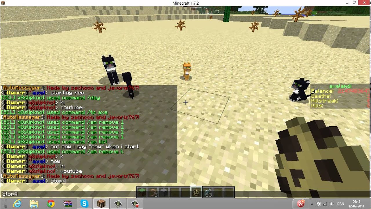  Mr. Minecraft how to tame a ocelot to a cat YouTube