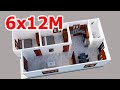 Gợi Ý Nhà Cấp 4 6x12M 2 Phòng Ngủ Đẹp Tiện Nghi | Mặt Bằng Nhà Đẹp