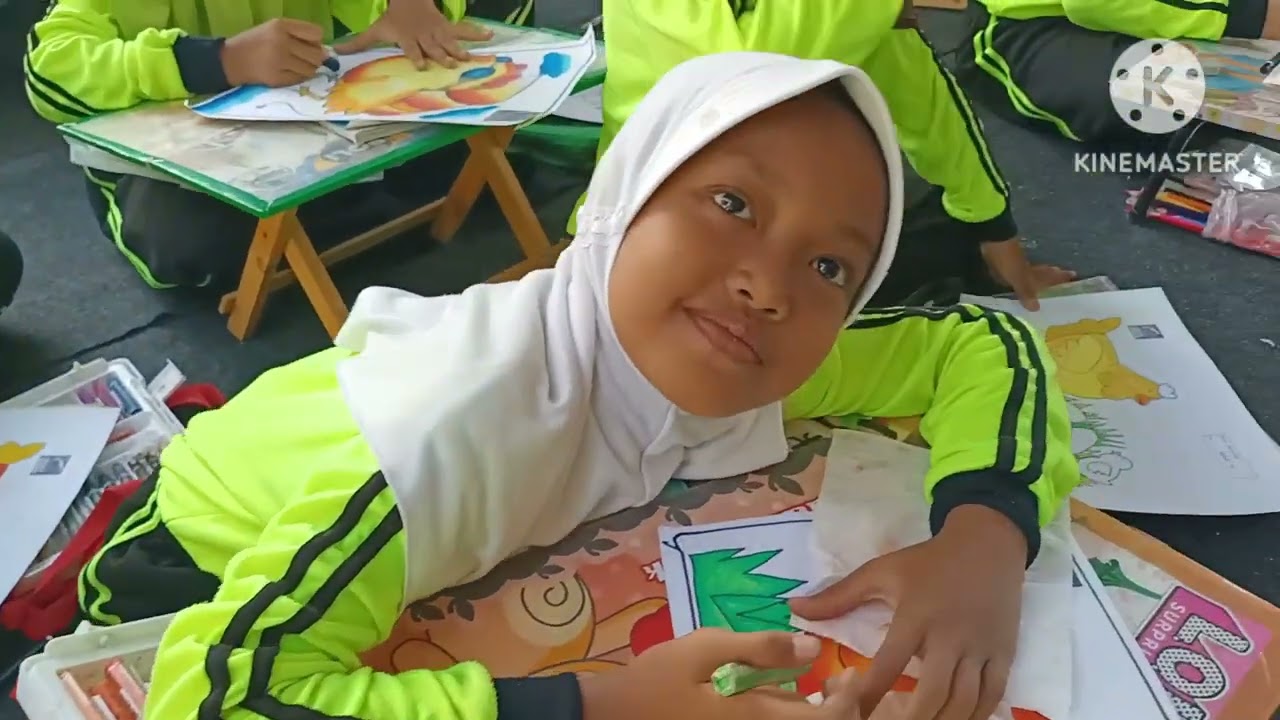 LOMBA MEWARNAI BERSAMA ROCKET CHICKEN 🐔🍗 SDN POHSANGIT LERES I