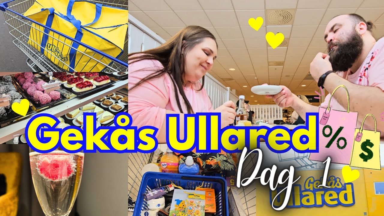Följ med oss till GEKÅS ULLARED | Shopping, Rosa Fiket, hotell