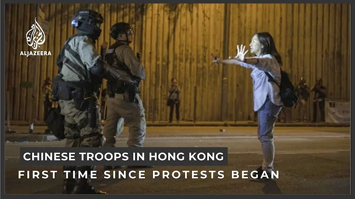 Chinese soldiers on Hong Kong streets for first time since protests began - DayDayNews