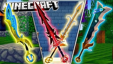 DOWNLOAD CUSTOM SWORDS MOD FOR MCPE 1.21+