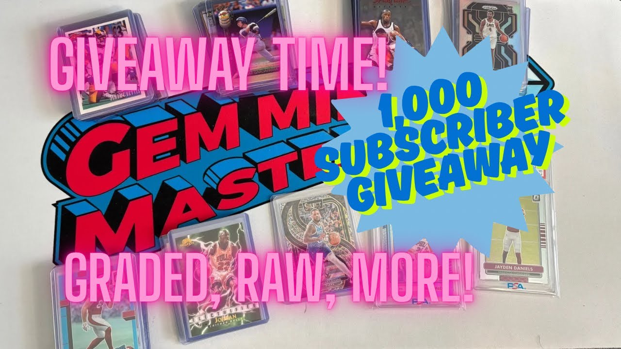 ФИНАЛЬНЫЙ РОЗЫГРЫШ (1000 подписчиков!) Шанс выиграть коллекционные карточки, Майкла Джордана и мн...