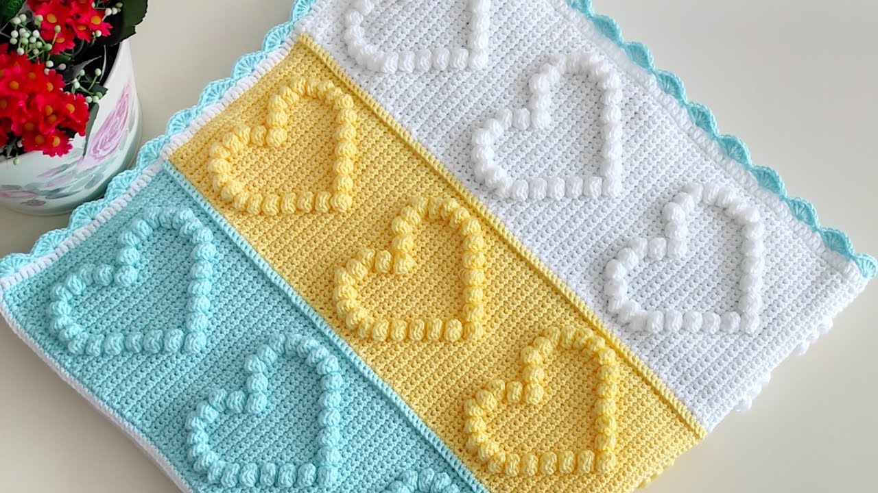 KALPLİ POPCORN BATTANİYE/BEBEK BATTANİYESİ/BABY BLANKET