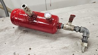 Amazing Cleaning Tool made from an Old Fire Extinguisher