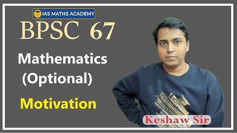 BPSC Maths Optional | Theorems on Matrices | Motivation by Keshaw Sir