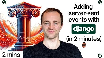 How to add server-sent events in 2 mins to Django 🏺