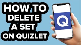 How to Delete a set on Quizlet (2023)