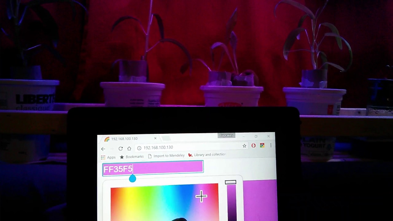 RPi+Teensy LC LED light strip