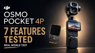 DJI Pocket 4P | 7 Features Tested in Real-World Conditions @DarrenJSpoonley