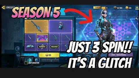 JUST 3 SPIN GET CROSSFADE DRAW  Siren Synesthesia  new legendary DLQ33 boss booster #crossfadedraw