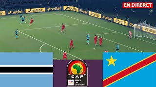 🔴Botswana vs RD Congo EN DIRECT⚽ Coupe d'Afrique Nations CAF 2025 Match complet-Simulation jeu vidéo