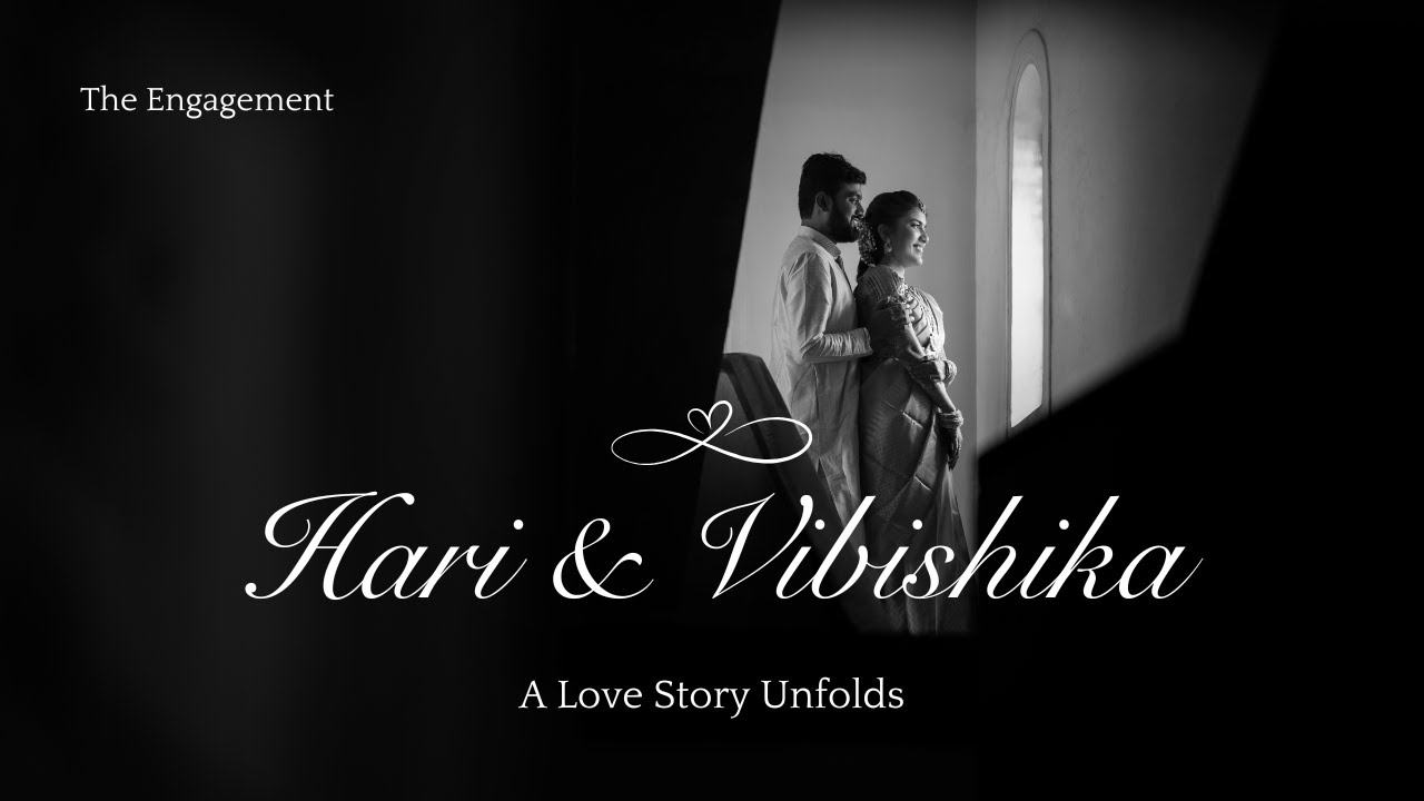 Hari & Vibishika | Engagement Teaser | Tamil Wedding Moments 