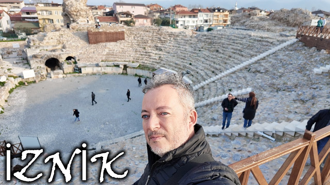 İZNİK - İZNİK GEZİLECEK YERLER - İZNİK TARİHİ YERLER - İZNİK GÖLÜ - BURSA CITY WALKING TOUR - VLOG