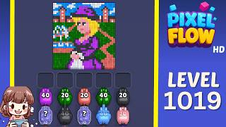 Pixel Flow Level 1019 Solution Walkthrough Profile