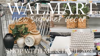 NEW WALMART SUMMER DECOR 2024 SHOP WITH ME & HAUL | WALMART NEW SUMMER DECOR 2024 SHOP W/ ME