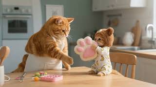 Mama Cat Loves Jewelry But Cant Afford Anyginger Kitten Makes Her A Priceless Necklace