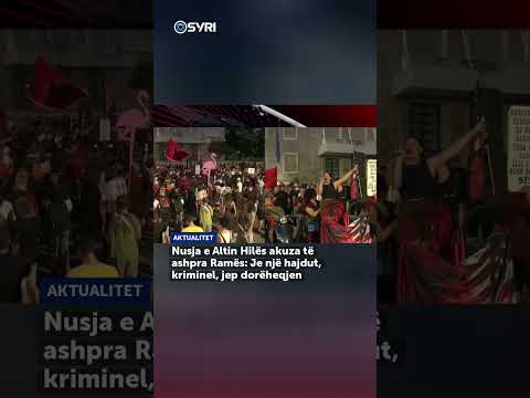 Nusja e Altin Hilës akuza të ashpra Ramës: Je një hajdut, kriminel, jep dorëheqjen - SHORTS
