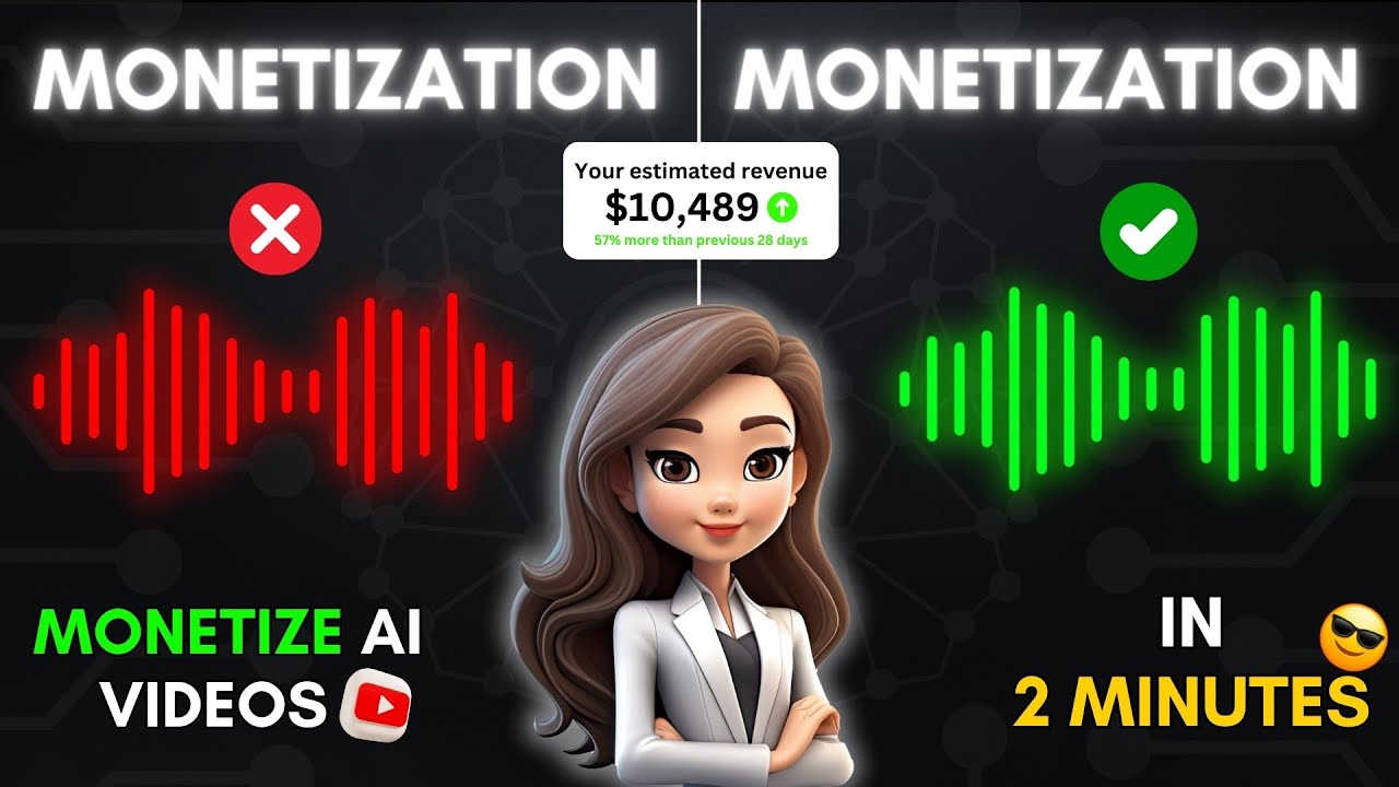 🔥How To Monetize Ai Voice Youtube Channel in 2 minutes | Monetizing AI Voice Channels Like A Pro
