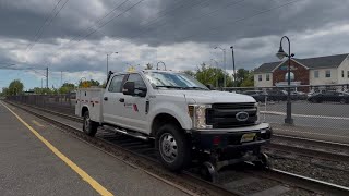 NJ Transit Hi-Rail Truck E19123H Little Silver NJ 