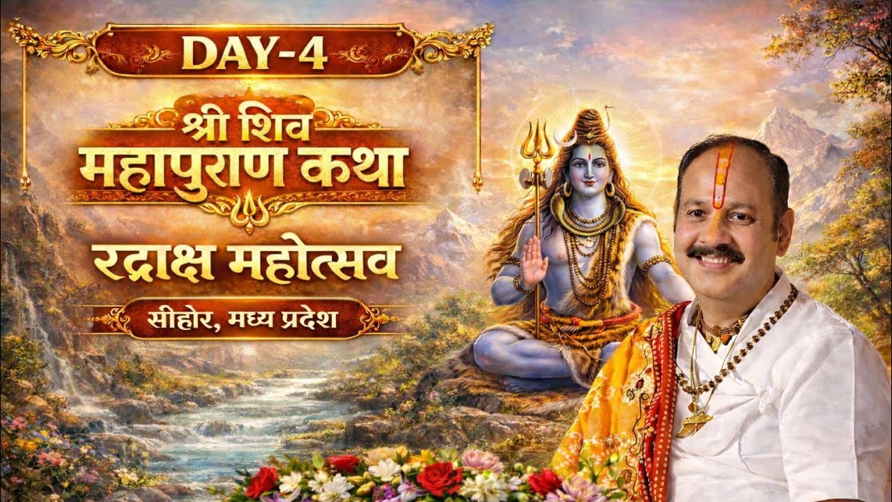 🔴LiveDay-4 रुद्राक्ष महोत्सव | श्री शिवमहापुराण कथा पूज्य पंडित प्रदीप जी मिश्रा | सीहोर मध्य प्रदेश