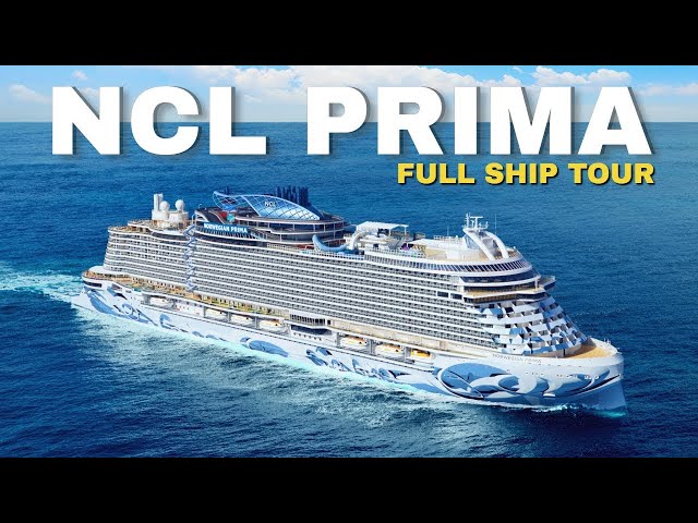 NCL Prima | Full Ship Walkthrough Tour u0026 Review 4K | Norwegian Cruise Lines PR1MA class=