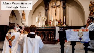 Solemn Vespers for Palm Sunday of the Lord's Passion