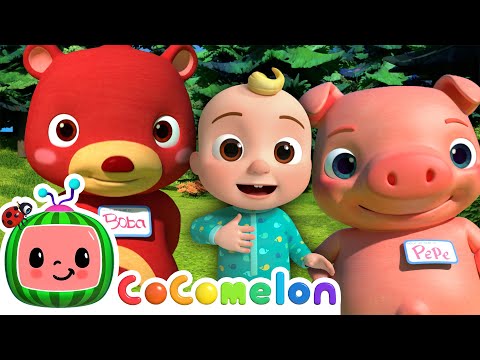 My Name Song| CoComelon Furry Friends | Animals for Kids