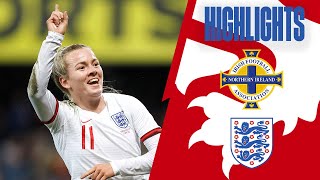 Northern Ireland 0-5 England | Lauren Hemp & Georgia Stanway Score Four! | Highlights