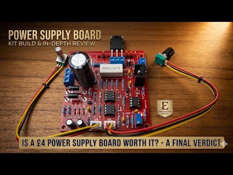 0-30v 2ma-3a adjustable dc regulated power supply board | kit build and review, did £4 worth it ?