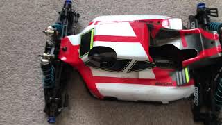 Kyosho Mp9 Race Update, Reds Engine Swap, and New Chassis Plate #nitro#kyosho#reds#1/8scale buggy