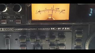 PF9Z Sascha, Netherlands booming on 40 m Band, sorry little vidéo...