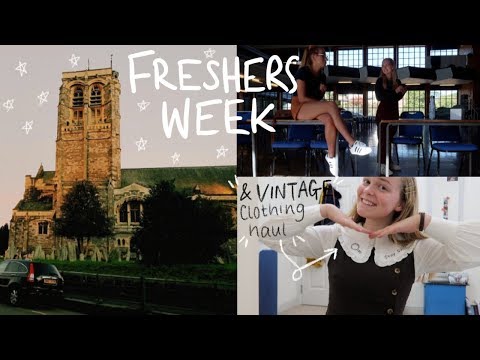 Freshers' Week & Vintage Clothing Haul (Miss Patina)
