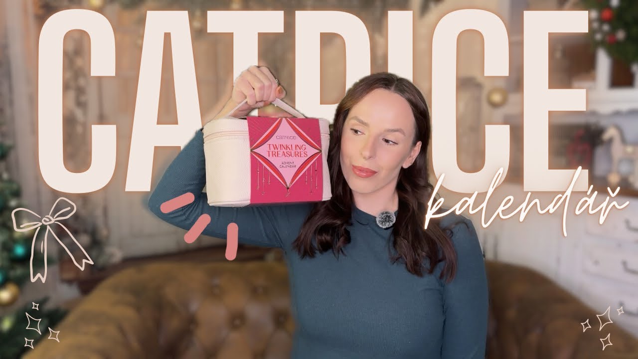 ROZBALUJU ADVENTNÍ KALENDÁŘ CATRICE 2025❄️ | čekala jsem víc… | ⚠️ SPOILER