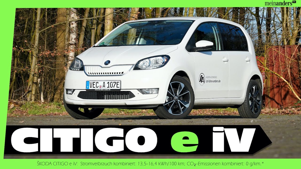 Skoda Citigo E Iv Wirklich Das Gunstigste E Auto I 4k Youtube