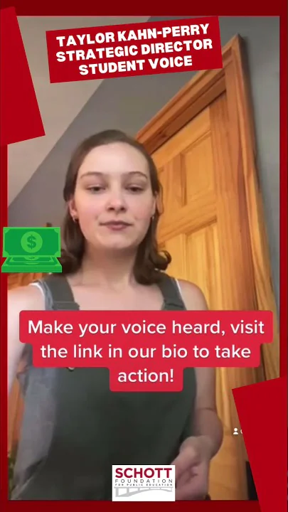 "Get involved in the spending of ARP funds!" - Tay...