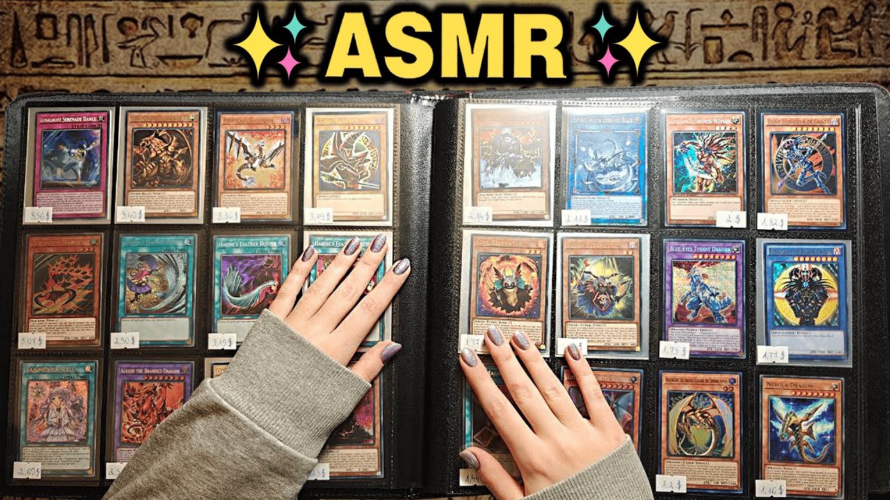 ASMR My Most Expensive Yu-Gi-Oh! Cards✨