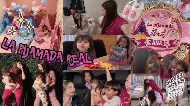 PIJAMADA REAL CON NUESTRAS BENDICIONES | VLOG
