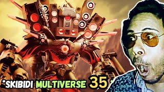 TITAN SPEAKERMAN GOT COOLEST UPGRADES😱 (SKIBIDI TOILET MULTIVERSE 35 All Episodes)