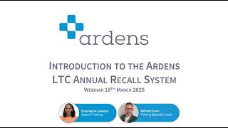 Introduction to the Ardens LTC Annual Recall System