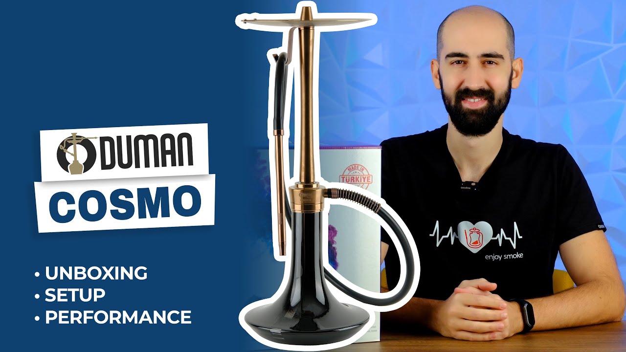 ODUMAN COSMO NARGİLE DETAYLI KUTU AÇILIMI, KURULUM VE PERFORMANS / ODUMAN COSMO HOOKAH / SHISHA