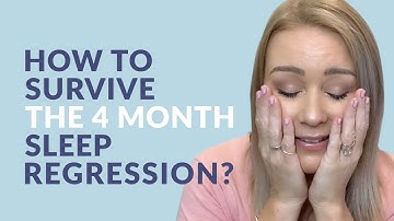 How to survive the 4 month sleep regression?