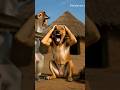 o my godb😱😨🤯 #ai #animals #dog #monkey #viral video #ai video #sadanimalfacts #funniestvideo