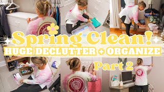 2024 SPRING CLEAN | EXTREME CLOSET DECLUTTER + ORGANIZE | CLEANING MOTIVATION | DOSSIER | MarieLove