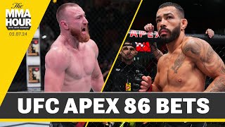 Parlay Boys Pick Best Bets for UFC APEX 86 | The MMA Hour
