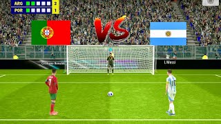 Argentina vs Portugal Penalty Kick 🔥| C Ronaldo vs L Messi 🔥